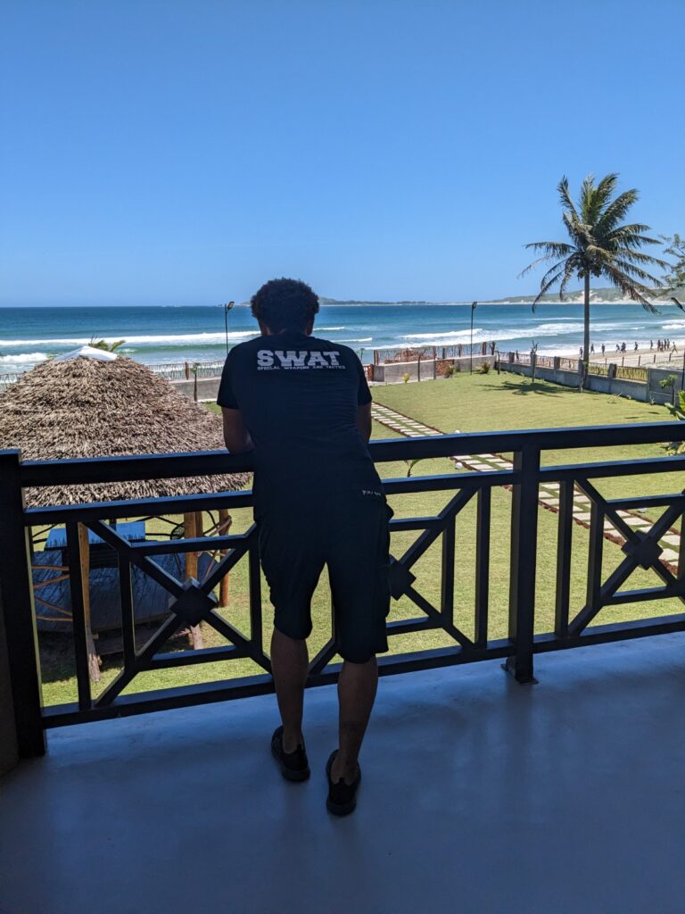 View from Ankoba Beach Hotel